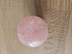 Edelsteen Rozenkwarts Bol 3.5 cm, AFGEPRIJSD!, Ophalen of Verzenden, Mineraal