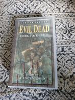 Evil Dead 1 & 2 VHS Limited Edition - Horror Klassieker, Vanaf 16 jaar, Ophalen of Verzenden, Gebruikt, Horror