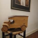 Oude houten speelgoed bestelwagen, Antiek en Kunst, Antiek | Speelgoed, Ophalen of Verzenden