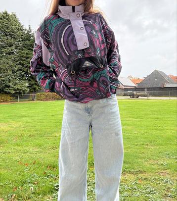 Retro Sportswear Sweater - Maat S beschikbaar voor biedingen