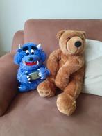 Knuffel beer en dont free freddy oph., Kinderen en Baby's, Speelgoed | Knuffels en Pluche, Ophalen, Zo goed als nieuw, Beer