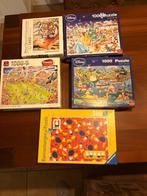 Verschillende puzzels, Ophalen of Verzenden, 500 t/m 1500 stukjes, Zo goed als nieuw, Legpuzzel
