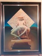 groot wek Hugo de Putter olie op paneel, Ophalen of Verzenden