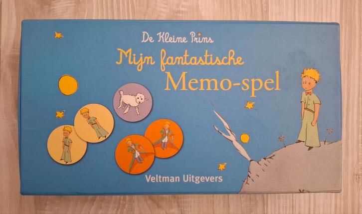 Memory spel De Kleine Prins - Antoine de Saint-Exubery, Hobby en Vrije tijd, Gezelschapsspellen | Overige, Nieuw, Ophalen of Verzenden