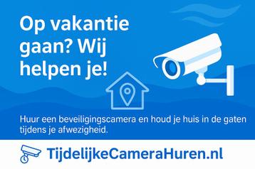Te Huur: Beveiligingscameras + opnamesysteem beschikbaar voor biedingen