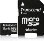 Transcend MicroSDHC kaart 32GB Premium 400x Class 10 UHS-I, Audio, Tv en Foto, Fotografie | Geheugenkaarten, MicroSDHC, 32 GB