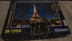 Puzzel Eiffeltoren Parijs glow in the dark, Ophalen of Verzenden, 500 t/m 1500 stukjes, Legpuzzel, Zo goed als nieuw