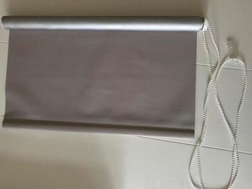 3x rolgordijnen verduisterend kleur grijs /groenachtig beschikbaar voor biedingen