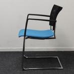Casala, Fenix, Vergaderstoel, Blauw, Zwart, Kantinestoel, Huis en Inrichting, Stoelen, Gebruikt, Blauw, Stof, Ophalen of Verzenden