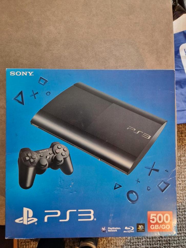 Playstation 3 500GB ZGAN IS NIET MEE GESPEELD NIEUW IN DOOS, Spelcomputers en Games, Spelcomputers | Sony PlayStation 3, Zo goed als nieuw