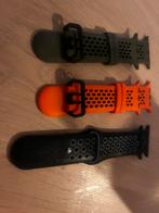 Drie bandjes voor iWatch 44 mm, Ophalen of Verzenden, Zo goed als nieuw, Zwart, IOS
