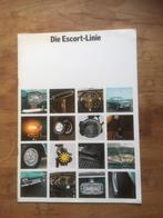 Autofolder/Brochure Ford Escort - Line MK I      18 pagina's, Ophalen of Verzenden, Zo goed als nieuw, Ford
