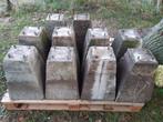 Betonpoeren 5 stuks, Tuin en Terras, Overkappingen, Ophalen, Gebruikt, Overige typen