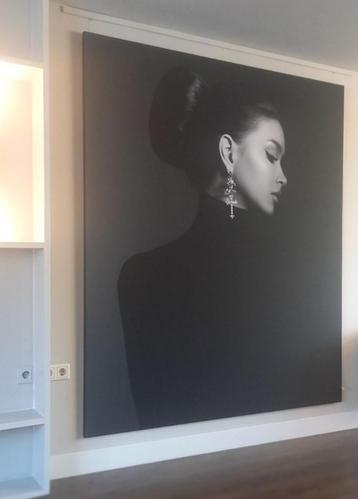  Elegant Beauty Textielframe 190x210  + Zwart Aluminiumframe beschikbaar voor biedingen