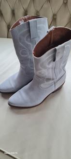 DWRS Lichtblauwe Suède Laarzen - Maat 39, DWRS, Lage of Enkellaarzen, Zo goed als nieuw, Verzenden