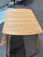 Eiken tafel, Deens design, uitschuifbaar, Ophalen, Eikenhout, 50 tot 100 cm, Vijf personen of meer