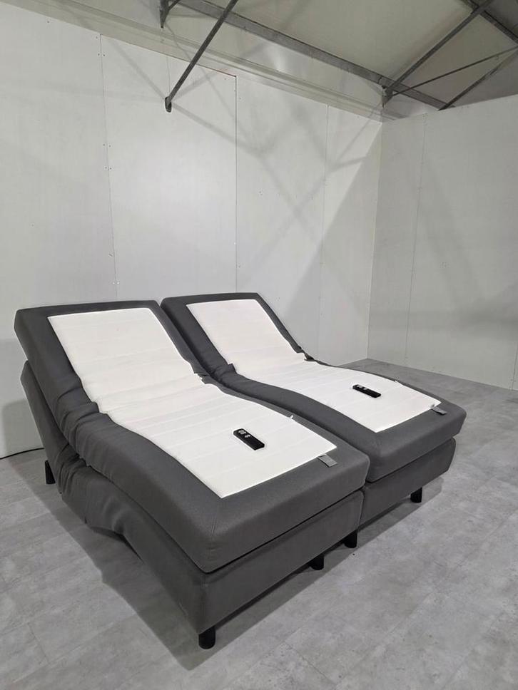 Auping Original Elektrisch Boxspring 180x200, Huis en Inrichting, Slaapkamer | Bedden, Zo goed als nieuw, Tweepersoons, 180 cm