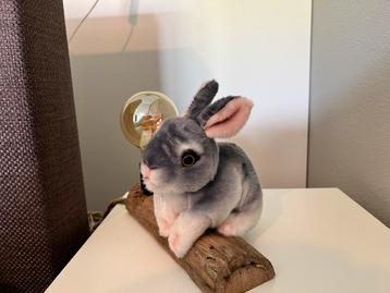 Kinderkamer lamp konijntje, dierenlamp, bosdieren beschikbaar voor biedingen