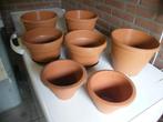 bloempotten, Kunststof, Balkon, Rond, Ophalen of Verzenden
