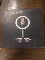 Live Beauty Light Ringlamp, Gehele gezicht, Zwart, Nieuw, Ophalen of Verzenden