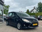 Ford Grand C-Max 1.0 Titanium / Camera / Cruise/ APK: 6-2026, Voorwielaandrijving, Met garantie (alle), Zwart, Origineel Nederlands