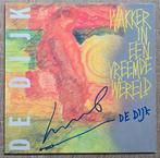 LP De Dijk Huub van der Lubbe met Handtekening Gesigneerd, Verzenden, Zo goed als nieuw, Foto of Kaart, Gesigneerd