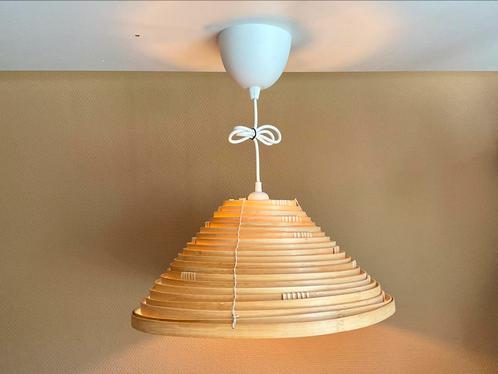 Ilsbo Houten Hanglamp / Lampenkap, Ikea 46 cm doorsnee, Huis en Inrichting, Lampen | Hanglampen, Zo goed als nieuw, Minder dan 50 cm