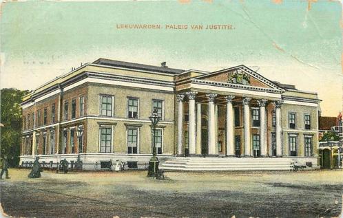 (386-046-021) Leeuwarden Paleis van Justitie, Verzamelen, Ansichtkaarten | Nederland, Friesland, Verzenden