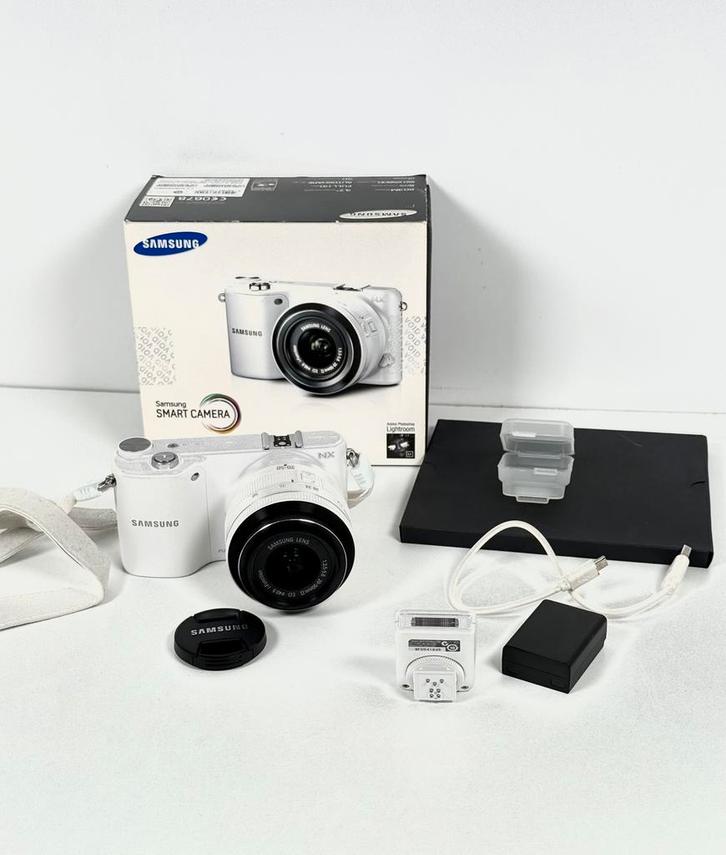 Samsung NX2000 – 20.3 MP – WiFi – Systeemcamera, Audio, Tv en Foto, Fotocamera's Digitaal, Zo goed als nieuw, Compact, Samsung