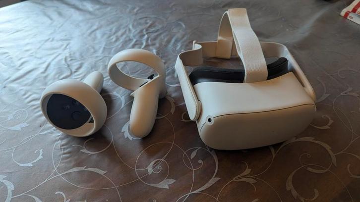 Meta Oculus Quest 2 - 64GB VR Bril, Spelcomputers en Games, Virtual Reality, Zo goed als nieuw, Overige platformen, VR-bril, Ophalen