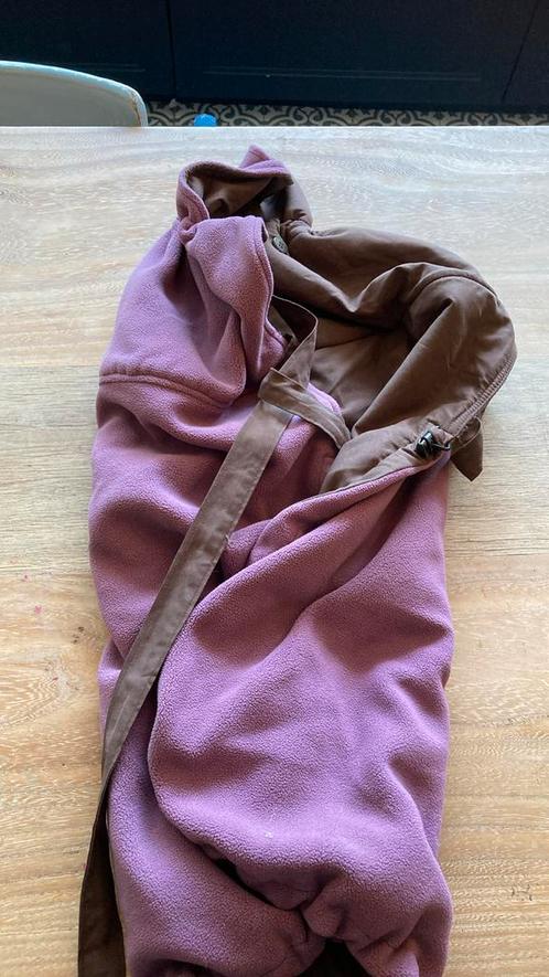 Cover fleece voor draagdoek, Kinderen en Baby's, Babydragers en Draagdoeken, Zo goed als nieuw, Draagzak, Buik of Rug, Overige merken