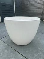 Elho pure soft bloempot rond met wielen 50 cm, Tuin en Terras, Kunststof, Rond, Ophalen of Verzenden