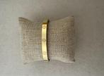 Gouden love bangle armband verguld en waterproof, Ophalen of Verzenden, Nieuw, Goud, Staal