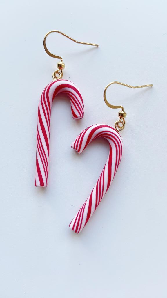 Handgemaakte zuurstok oorbellen, Sieraden, Tassen en Uiterlijk, Oorbellen, Nieuw, Hangers, Overige materialen, Overige kleuren