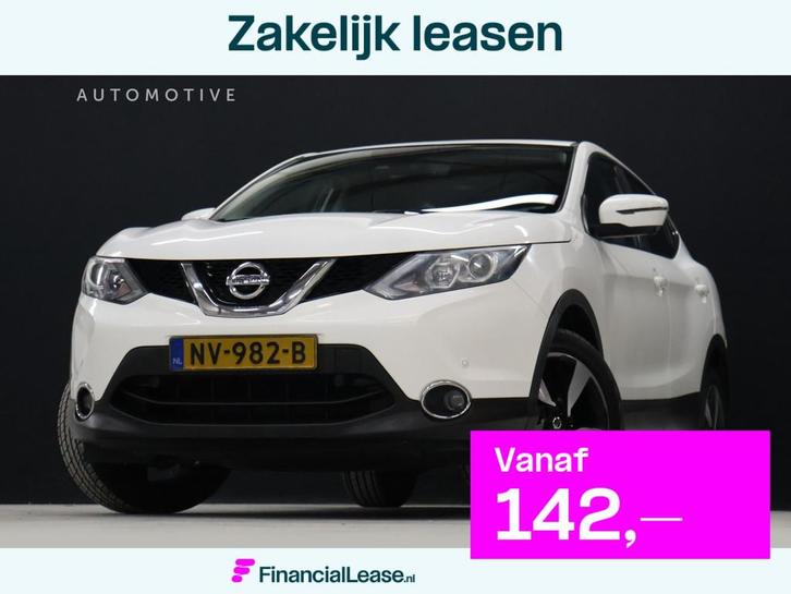 Nissan QASHQAI 1.2 N-Connecta [6-BAK, TREKHAAK, CAMERA, CRUI, Auto's, Nissan, Bedrijf, Lease, Financial lease, Qashqai, 360° camera