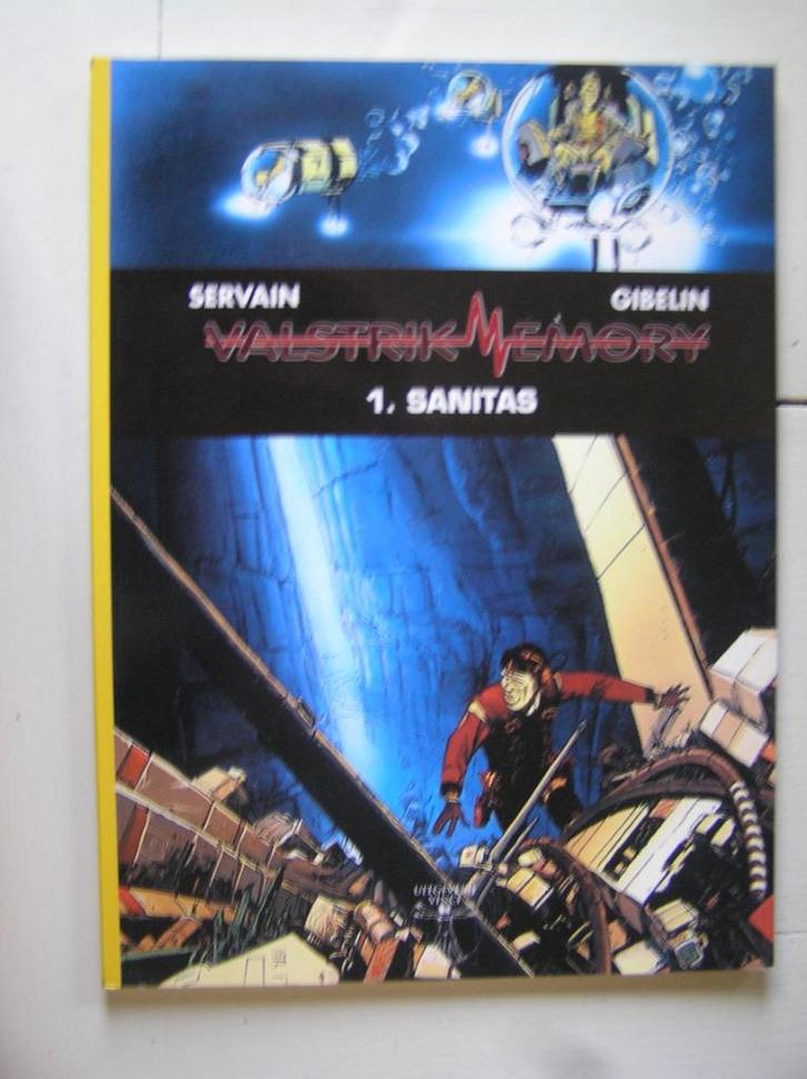 Valstrik Memory. 1. Sanitas, Boeken, Stripboeken, Zo goed als nieuw, Eén stripboek, Ophalen of Verzenden