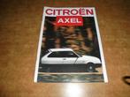 brochure Citroen Axel  1987, Verzenden, Nieuw, Overige merken