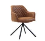 Vergaderstoel Trendline Dale, 4 kleuren, eco-leer, draaibaar, Ophalen, Nieuw, Metaal, Vijf, Zes of meer stoelen