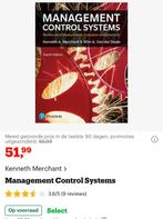 Management Control Systems, Boeken, Ophalen of Verzenden, Zo goed als nieuw