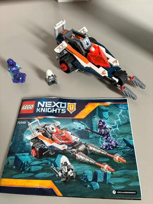 LEGO Nexo Knights 70348 – Lance’s Twin Jouster – Compleet, Kinderen en Baby's, Speelgoed | Duplo en Lego, Zo goed als nieuw, Lego