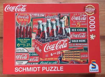 Coca Cola puzzel, 1000 stukjes, compleet beschikbaar voor biedingen
