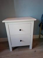 Hemnes nachtkastje wit, Ophalen, Zo goed als nieuw, Hout
