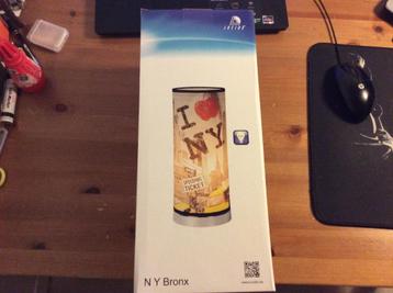 Lucide N.Y. Bronx tafellamp 15 x 36 cm met new york opdruk beschikbaar voor biedingen
