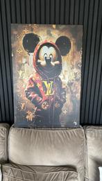 Mickey mouse x louis vuitton canvas schilderij, Ophalen of Verzenden
