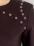 H1003 SuperTrash maat S=36 jurk zwart jurkje, Supertrash, Zwart, Ophalen of Verzenden, Zo goed als nieuw