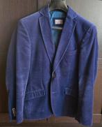 Colbert maat 46 blauwpaarse kleur van ribstof, Ophalen, Zo goed als nieuw, Maat 46 (S) of kleiner, Blauw