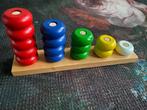 Nieuw houten stapelringen jan bibejan, Kinderen en Baby's, Speelgoed | Houten speelgoed, Ophalen of Verzenden, Nieuw, Overige typen