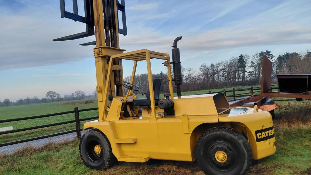 Caterpillar 12 ton diesel heftruck in perfecte staat, Ophalen of Verzenden, Diesel, Heftruck
