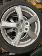 Velgen (4) + winterbanden Volvo V60, Auto-onderdelen, Banden en Velgen, Ophalen, Velg(en), 17 inch, Winterbanden