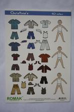 5 stuks Knipvellen 3D Christina 7153, Verzenden, Nieuw, Kind, Knipvel
